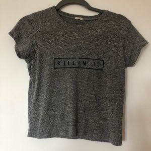 Brandy Melville Crop Tee